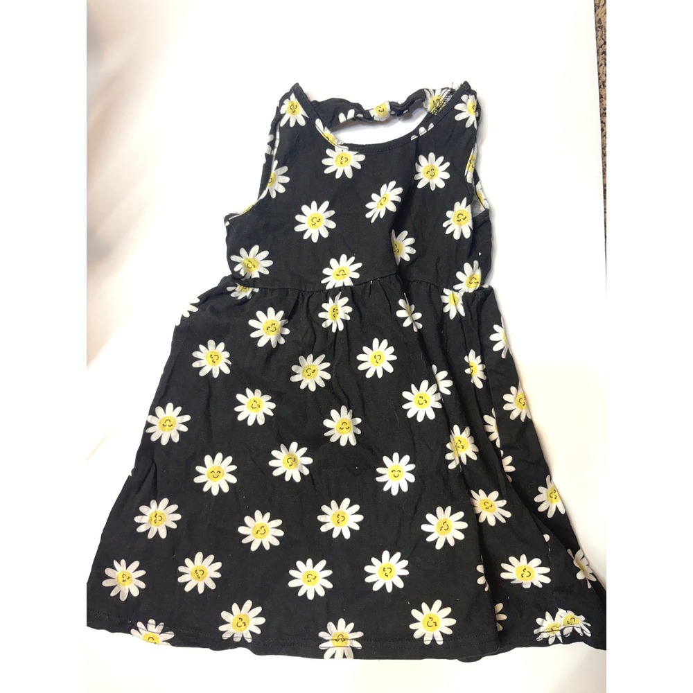 Wonder Nation The Childrens Place Girls 4T-5T Summer Dress Lot Daisy Leopard - Picture 5 of 10